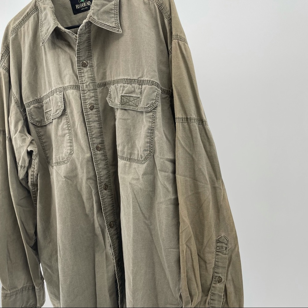 Redhead Men’s Button Up - Picture 2 of 4